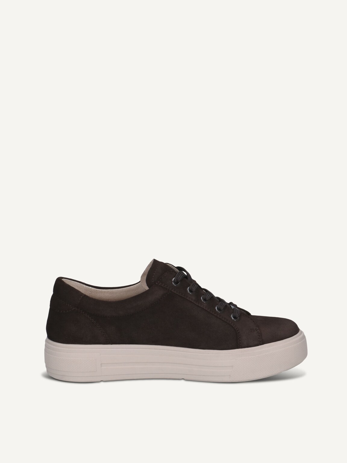 Caprice, Leather Sneaker - brown DK BROWN SUEDE, image 3 of 5