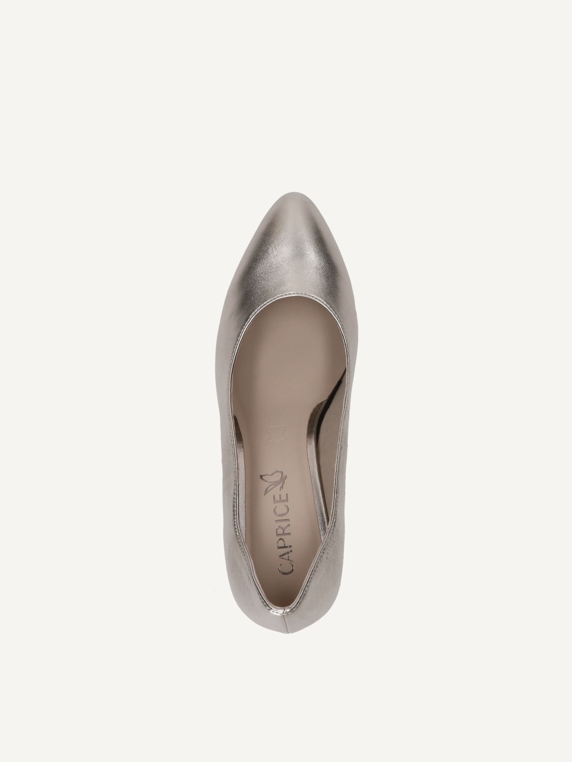Caprice, Leather Pumps - brown TAUPE METALLIC, image 5 of 5