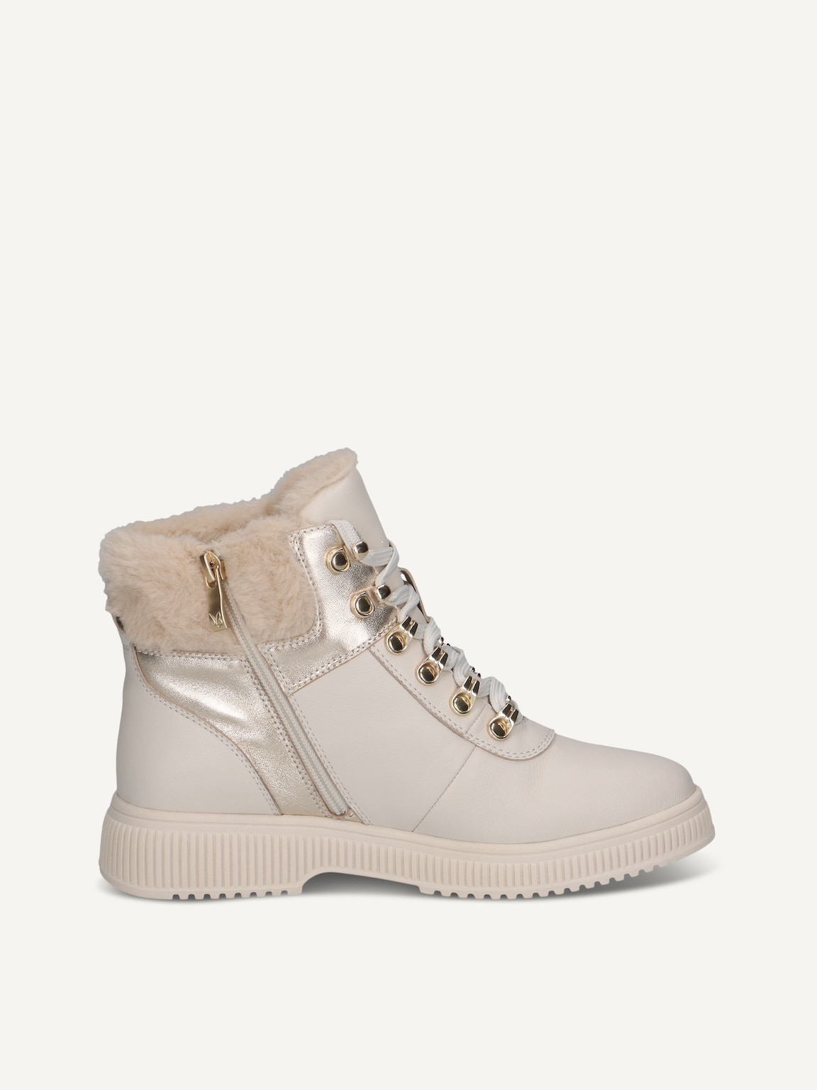 Caprice, Bootie - white warm lining OFFWHITE COMB, image 3 of 5