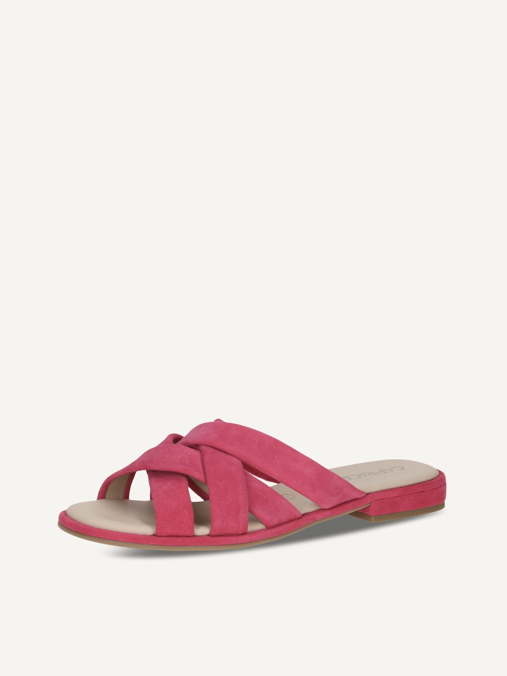 Caprice, Leather Mule - pink PINK SUEDE, image 1 of 6