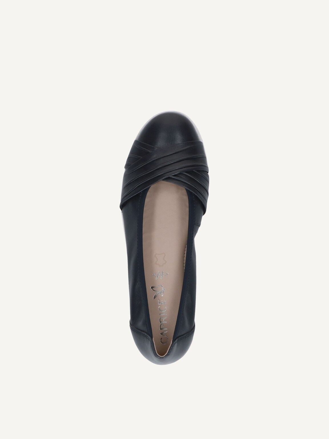 Caprice, Leather Ballerina - blue OCEAN NAPPA, image 6 of 6