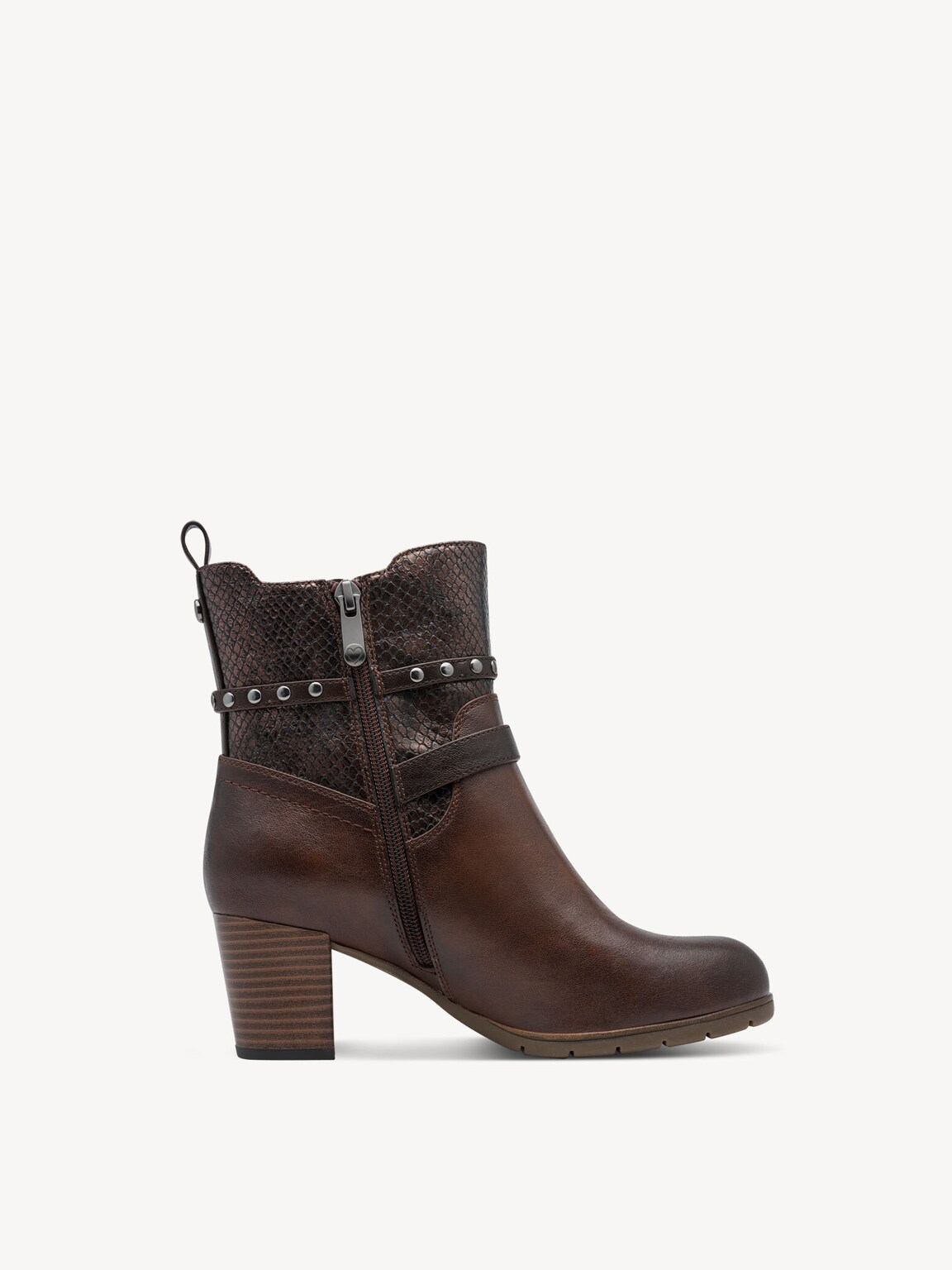 Marco Tozzi, Bootie - brown, CHESTNUT COMB, Image 7 of 7