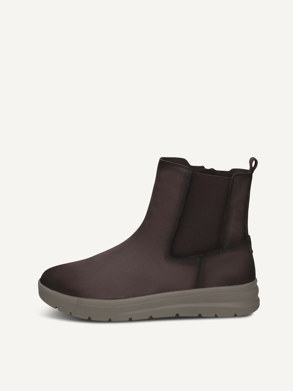 Caprice, Bottine Chelsea en cuir - marron DK BROWN NUBUC, Image 1 of 6