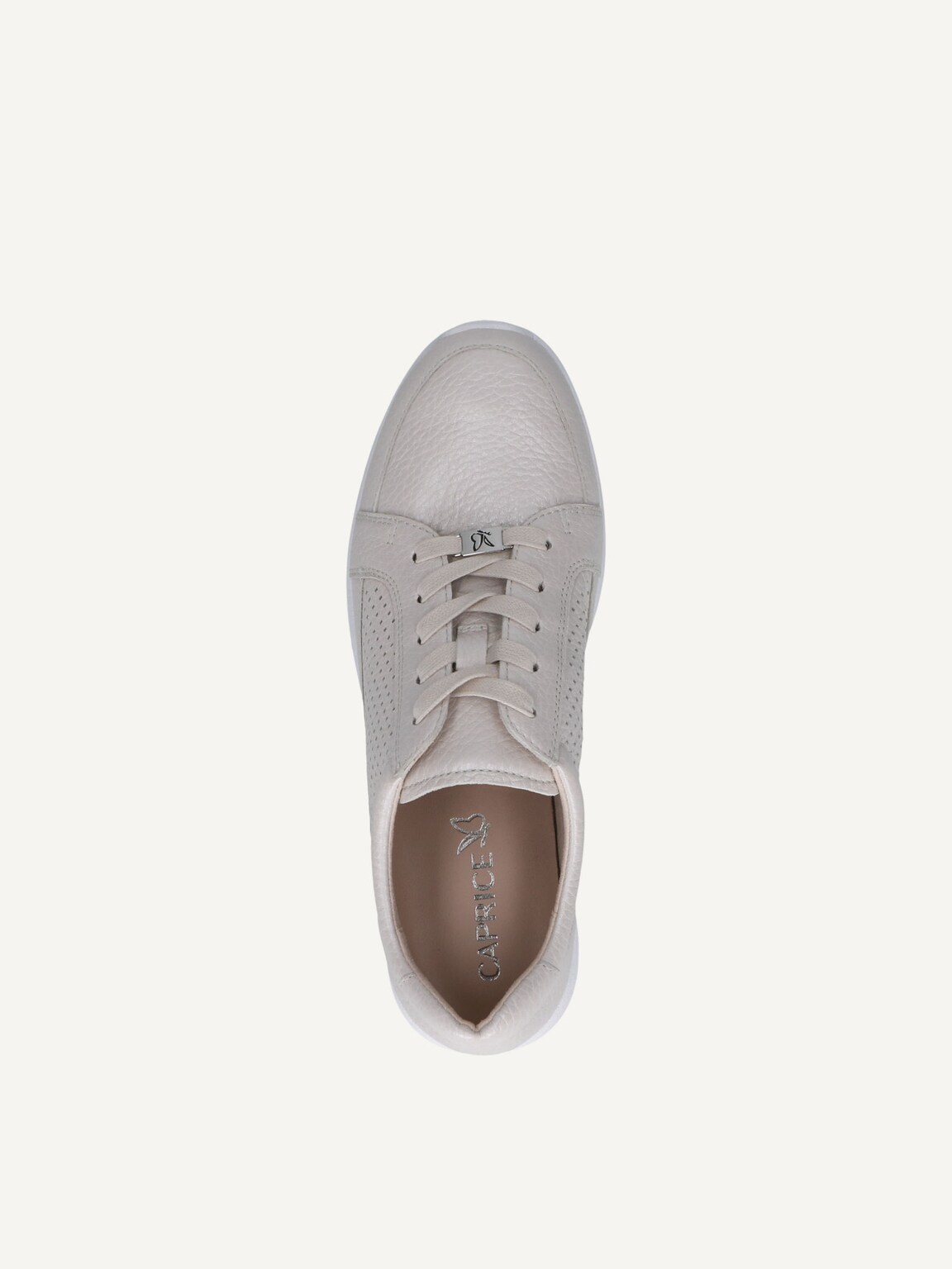 Caprice, Leather Sneaker - white PEARL PER.DEER, image 5 of 5
