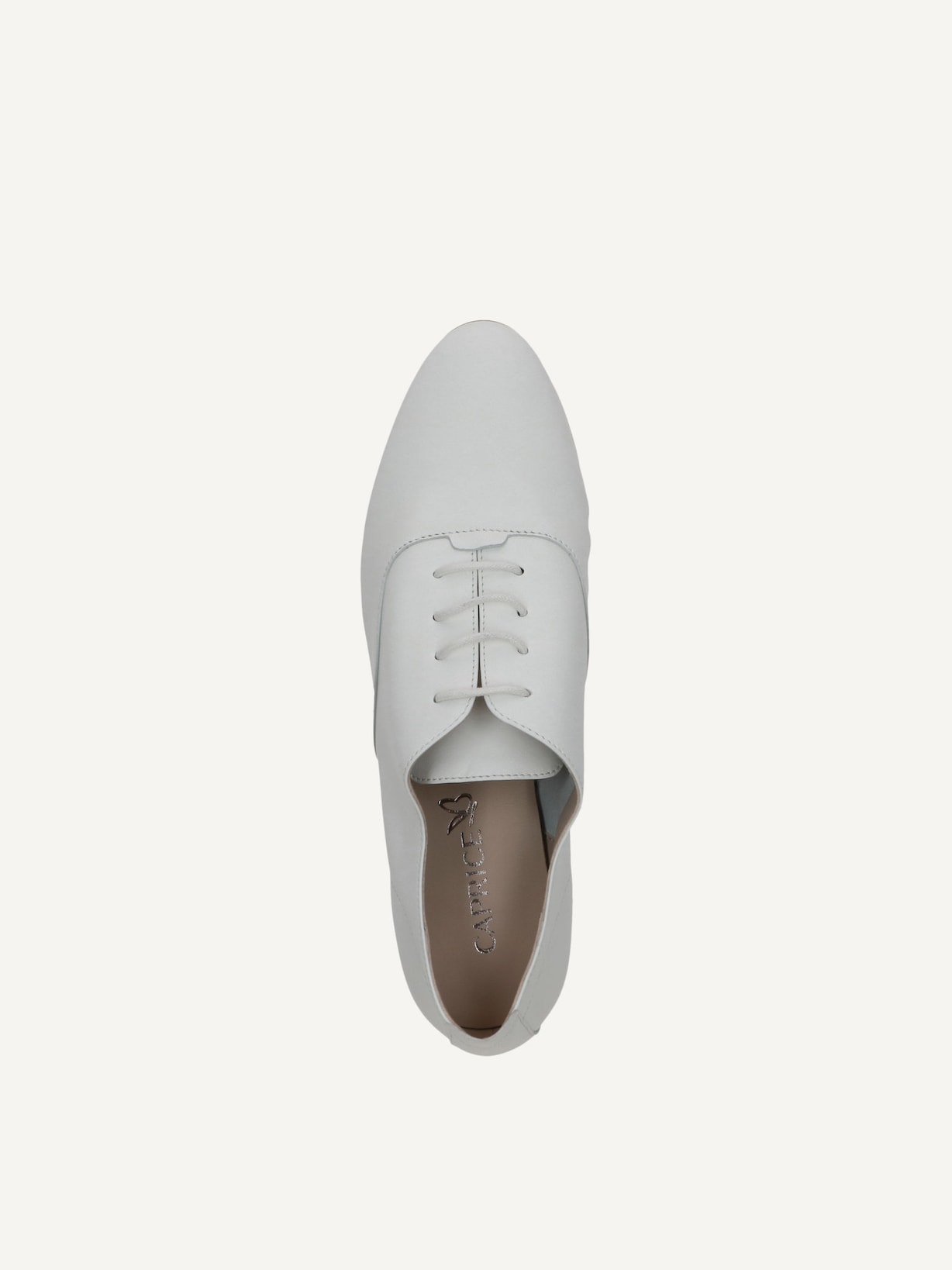 Caprice, Derbie en cuir - blanc WHITE NAPPA, image 5 sur 6