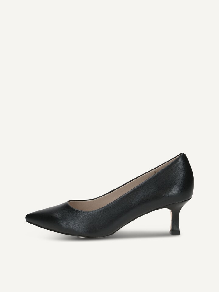 Caprice, Escarpin en cuir - noir BLACK NAPPA