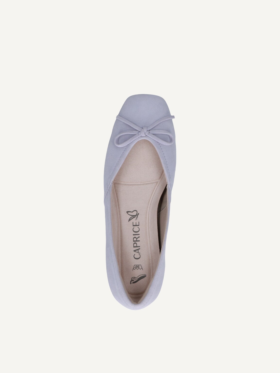 Caprice, Leather Ballerina - purple LAVENDER SUEDE, image 5 of 5