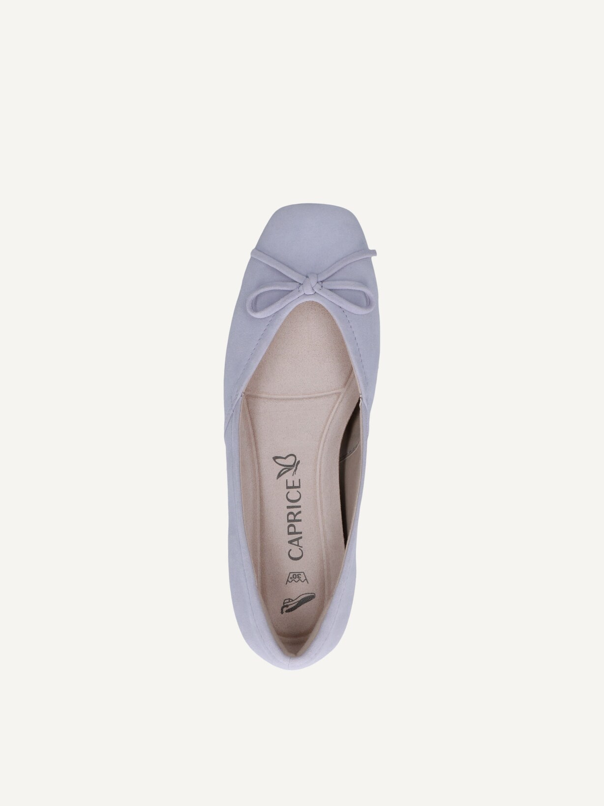 Caprice, Ballerine en cuir - mauve LAVENDER SUEDE, image 4 sur 5