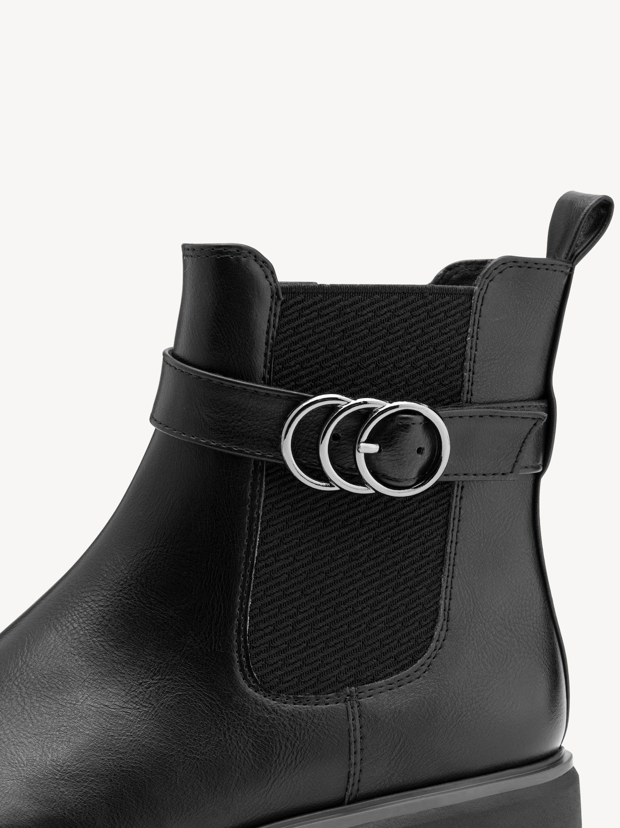 Marco Tozzi, Chelseaboot - zwart BLACK, afbeelding 4 van 6