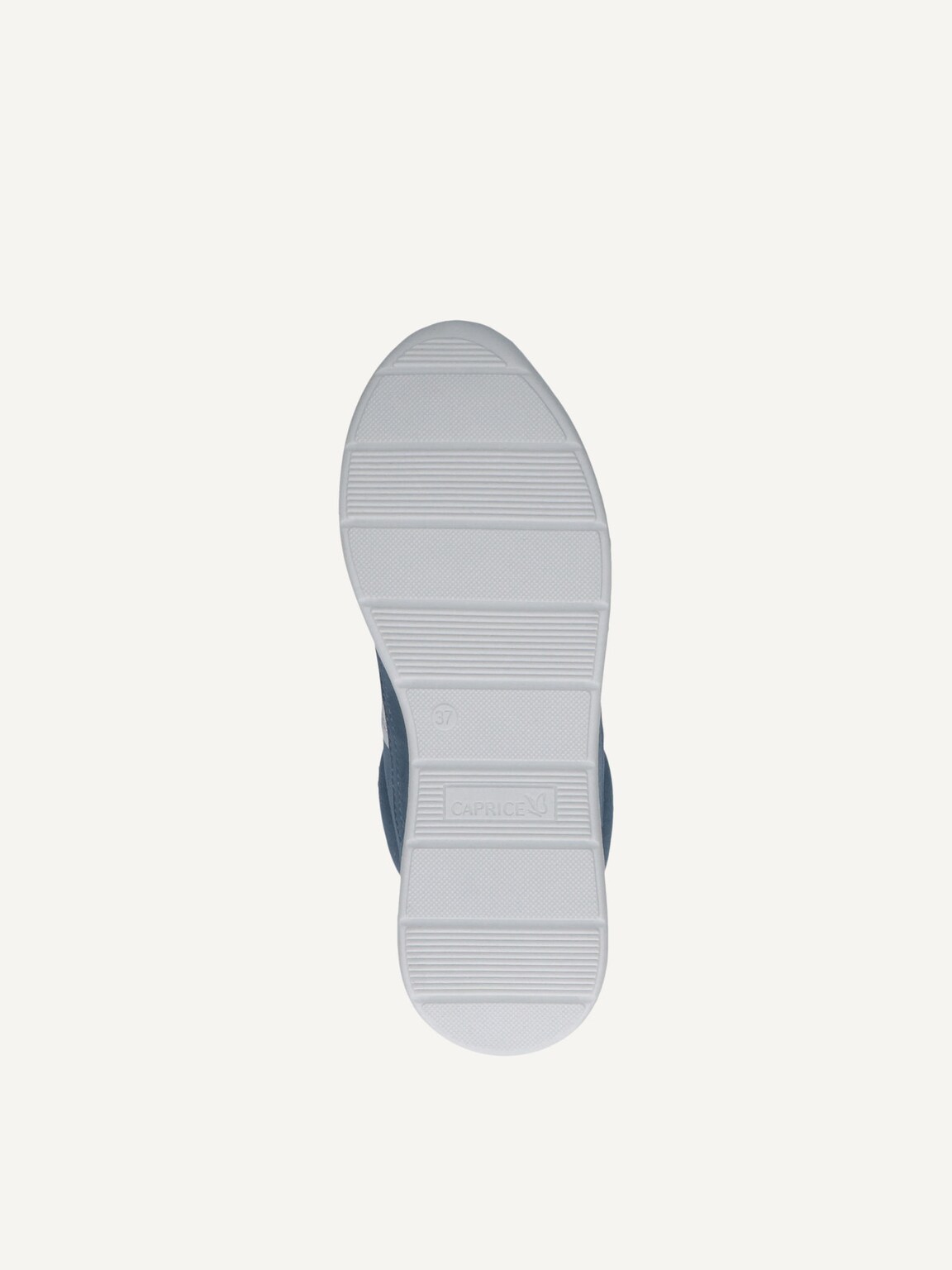 Caprice, Leather Sneaker - black WHITE/LT.BLUE, image 5 of 6