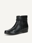Not selected, Caprice, Leather Bootie - black BLACK NAPPA