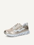 Not selected, Caprice, Leather Sneaker - metallic PLATIN.MET.CO