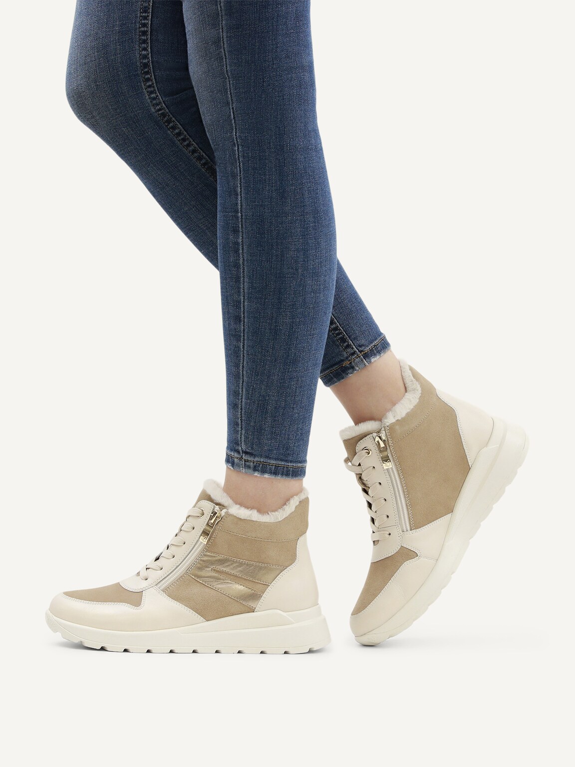 Caprice, Sneaker - white SNOW COMB, image 2 of 6