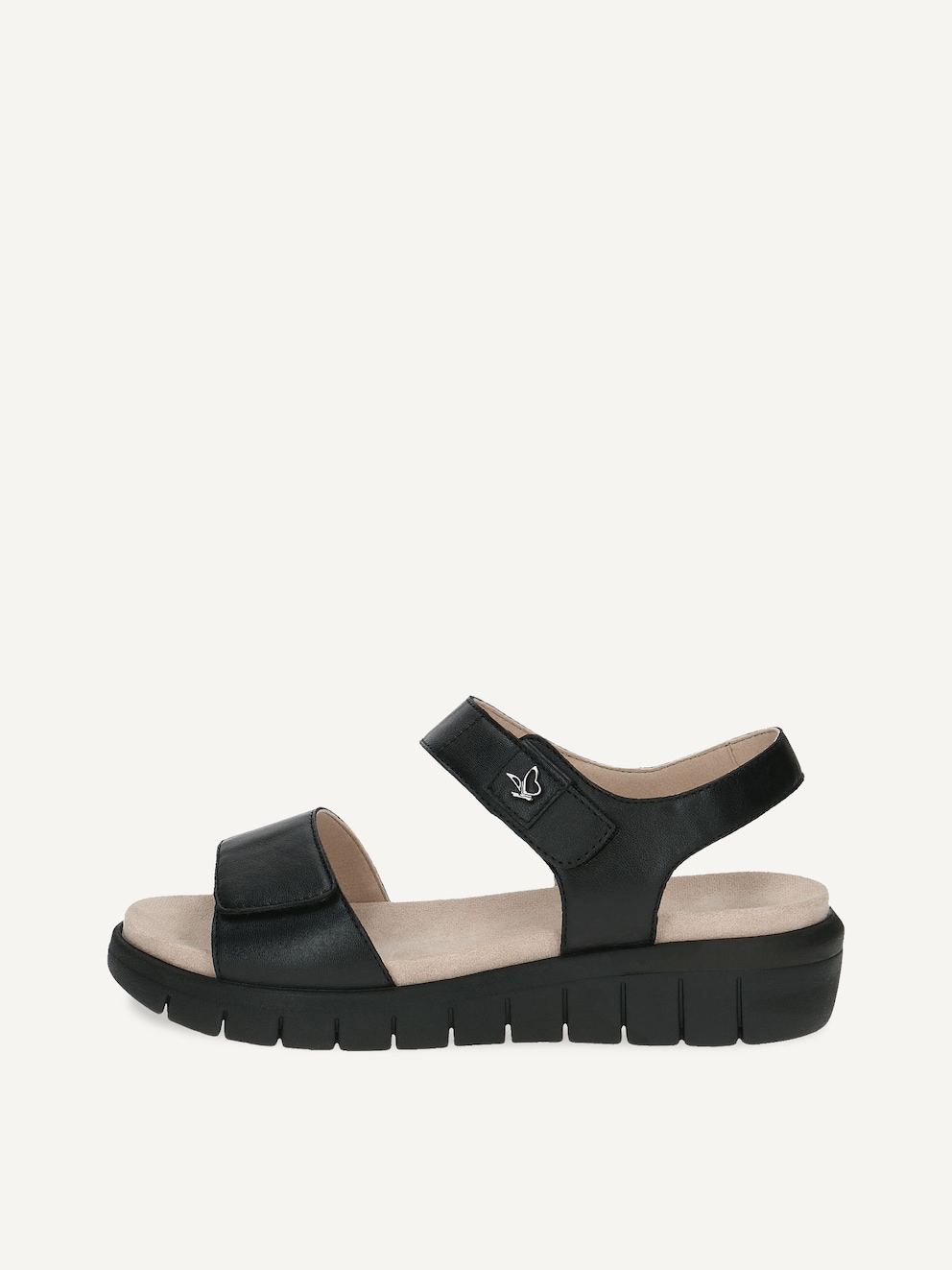 Caprice, Sandale en cuir - noir BLACK/BLK SOLE, image 1 sur 6