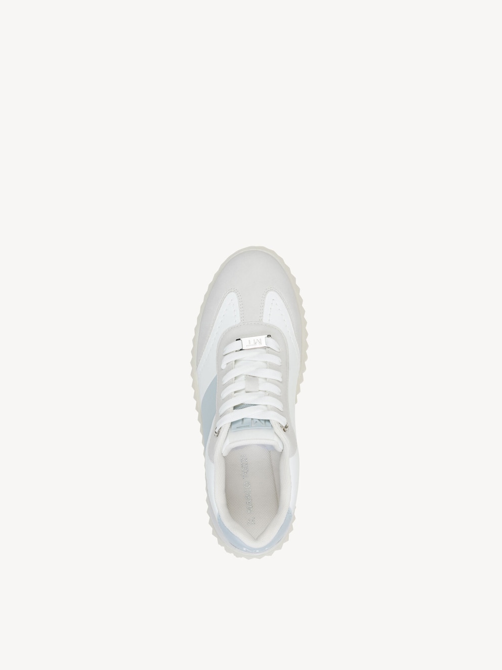 Marco Tozzi, Sneaker - wit WHITE/BLUE, afbeelding 5 van 6