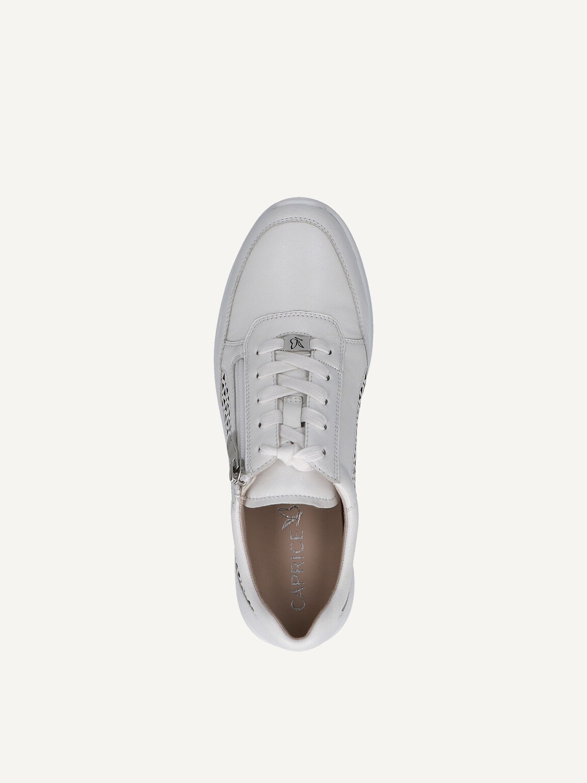 Caprice, Leather Sneaker - white WHITE NAPPA, image 6 of 6