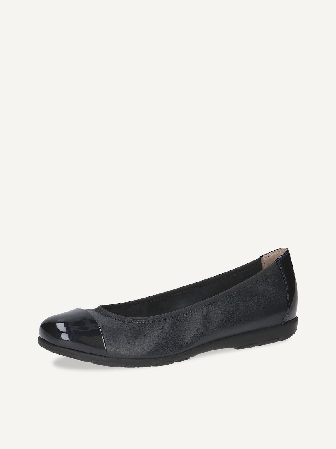 Caprice, Leather Ballerina - blue OCEAN COMB, image 1 of 5