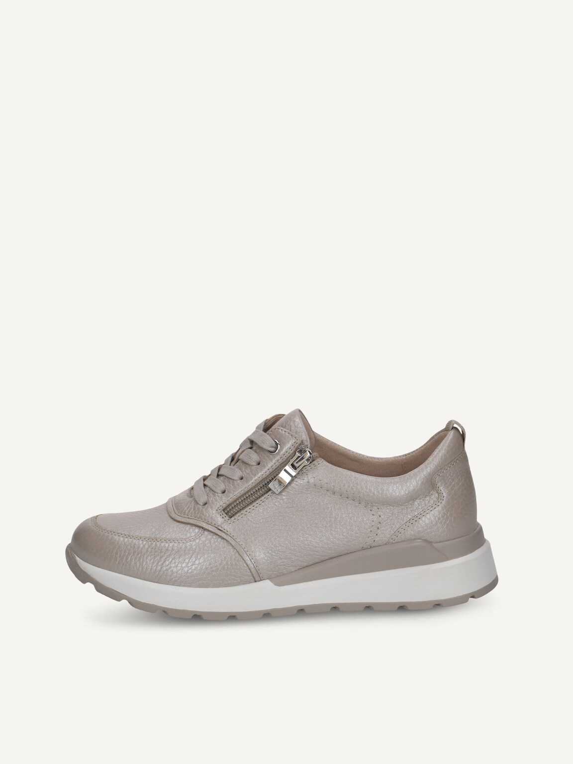 Caprice, Leather Sneaker - brown TAUPE PER.DEER, image 2 of 5