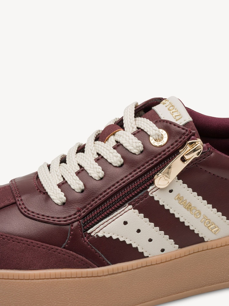 Marco Tozzi, Sneaker - rosso BORDEAUX COMB, immagine 5 di 6