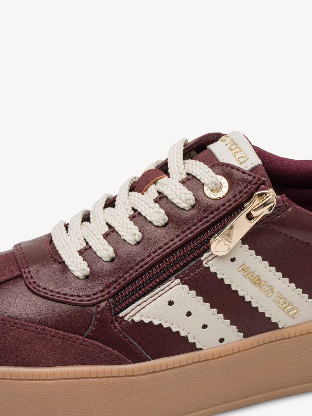 Marco Tozzi, Sneaker - rot BORDEAUX COMB, Bild 4 von 6