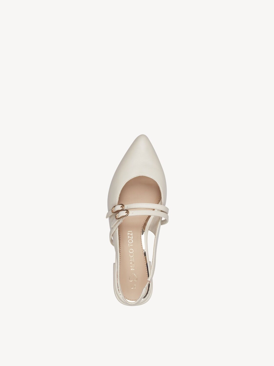 Marco Tozzi, Scarpe con cinturino alla caviglia - beige CREAM, immagine 3 di 6