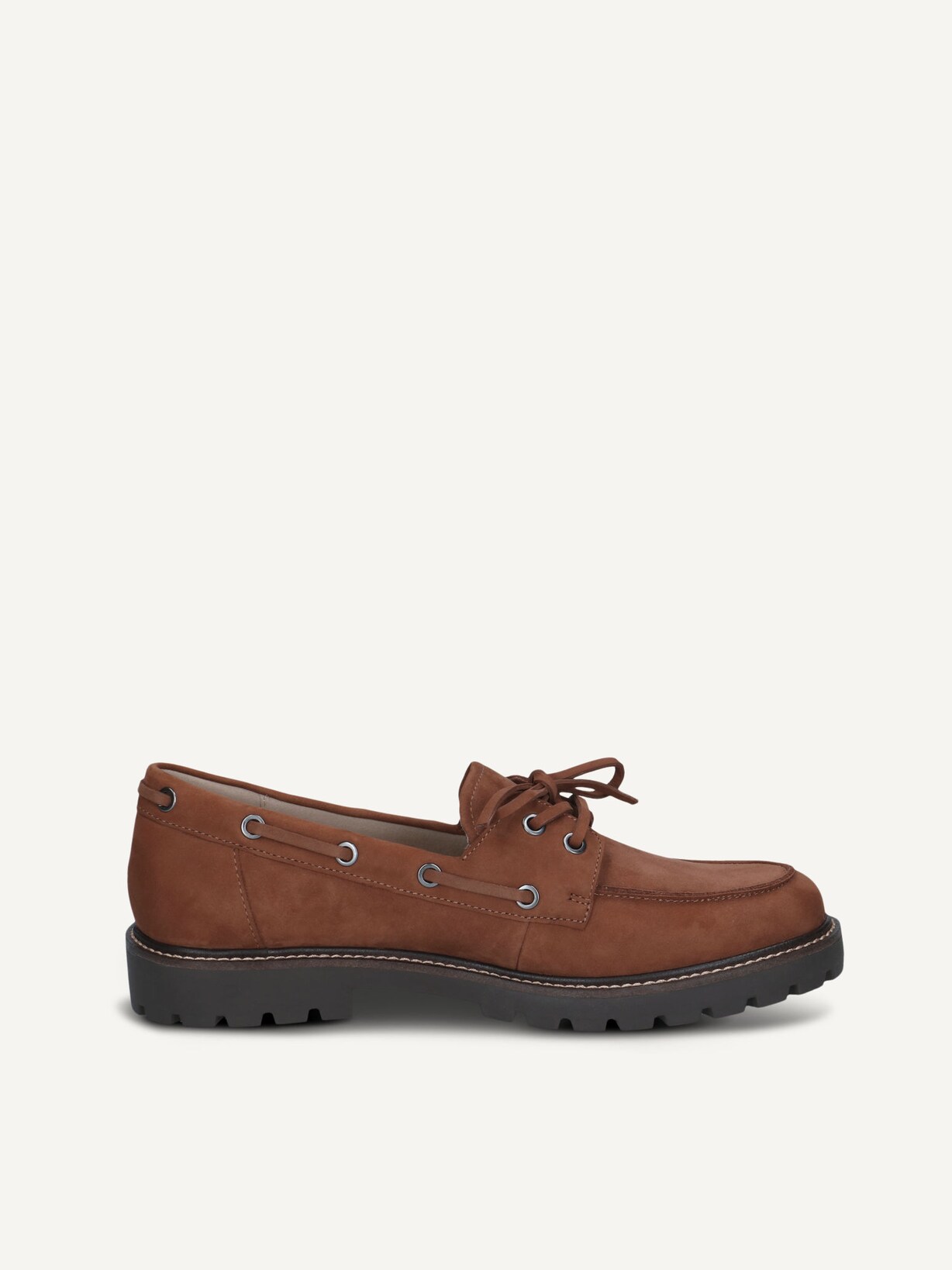 Caprice, Lederhalbschuh - braun COGNAC NUBUC, Bild 3 von 5