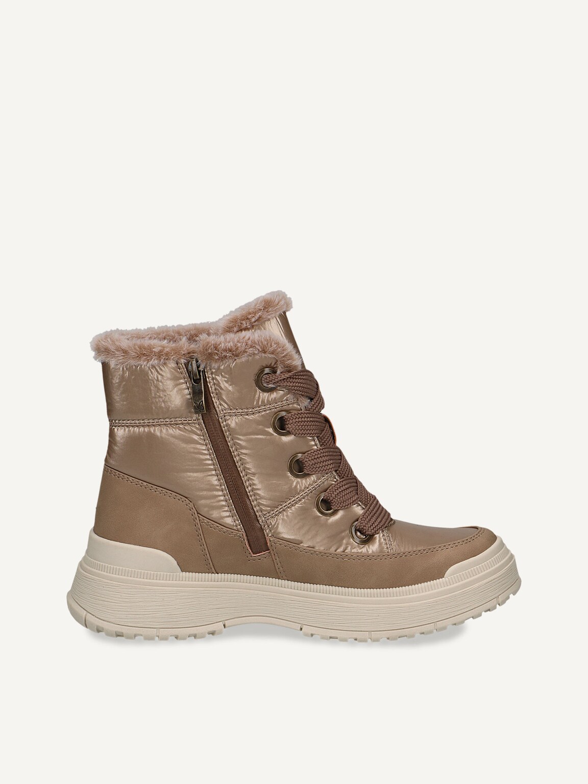 Caprice, Bootie - brown warm lining MUD COMB, image 3 of 5