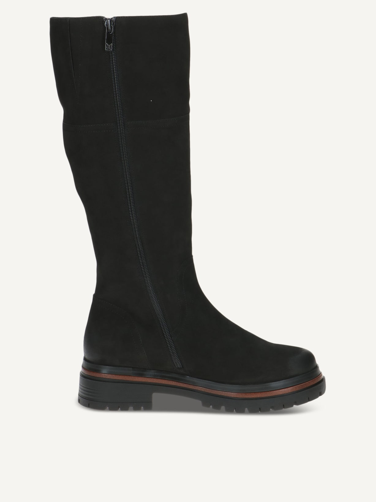 Caprice, Bottes en cuir - noir BLACK NUBUC, image 3 sur 5
