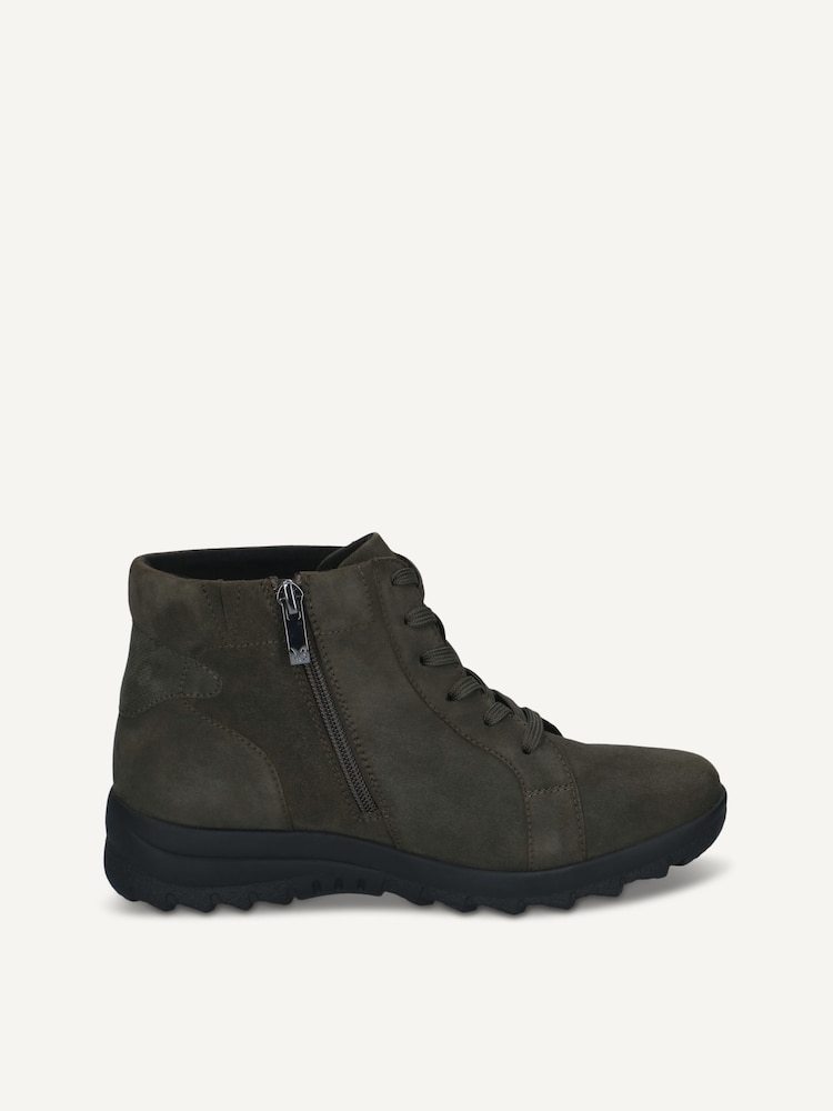 Caprice, Lederstiefelette - khaki KHAKI COMB, Bild 3 von 5