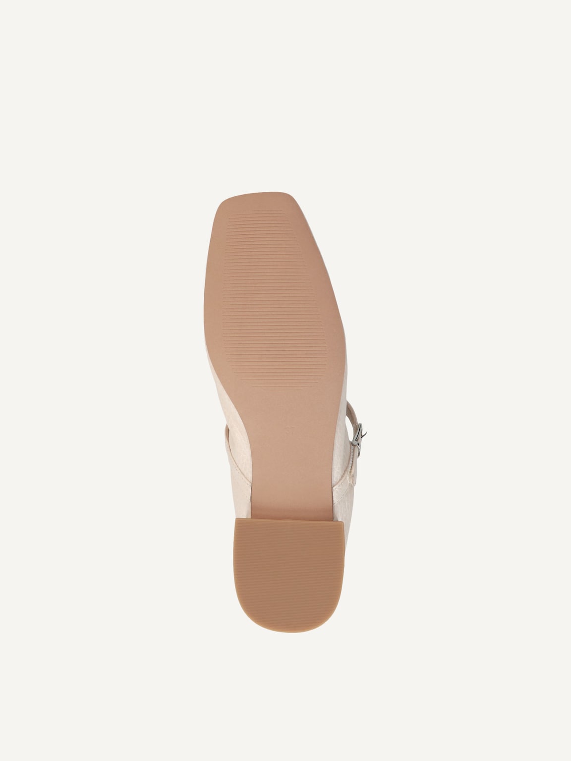 Caprice, Leather Ballerina - beige ECRU PERL.DEER, image 5 of 6