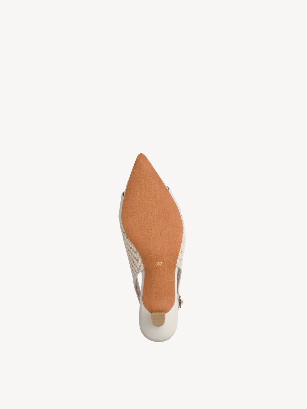Marco Tozzi, Lodičky - béžová CREAM COMB, obrázek 3 z 6