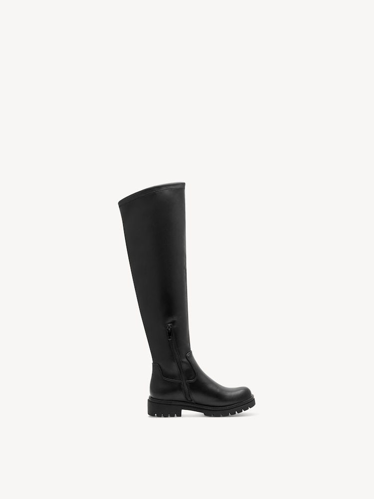 Marco Tozzi, Overknee boots - black, BLACK, Image 6 of 6