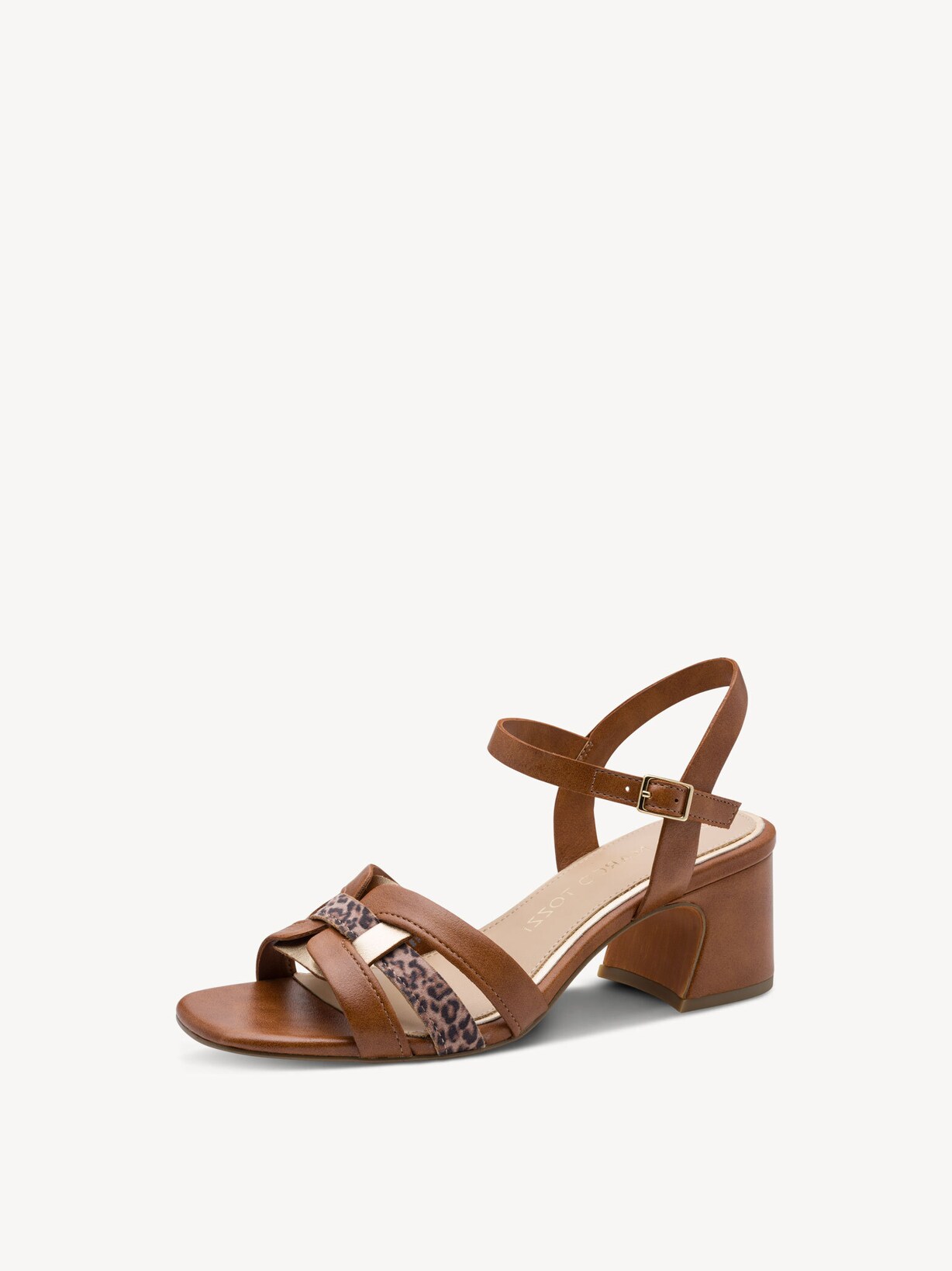 Marco Tozzi, Sandal - brown COGNAC COMB, image 1 of 6
