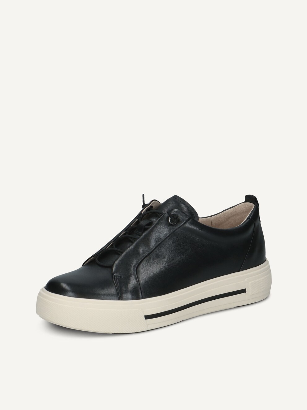 Caprice, Leather Sneaker - black BLACK NAPPA, image 3 of 6