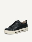 Not selected, Caprice, Leather Sneaker - black BLACK NAPPA