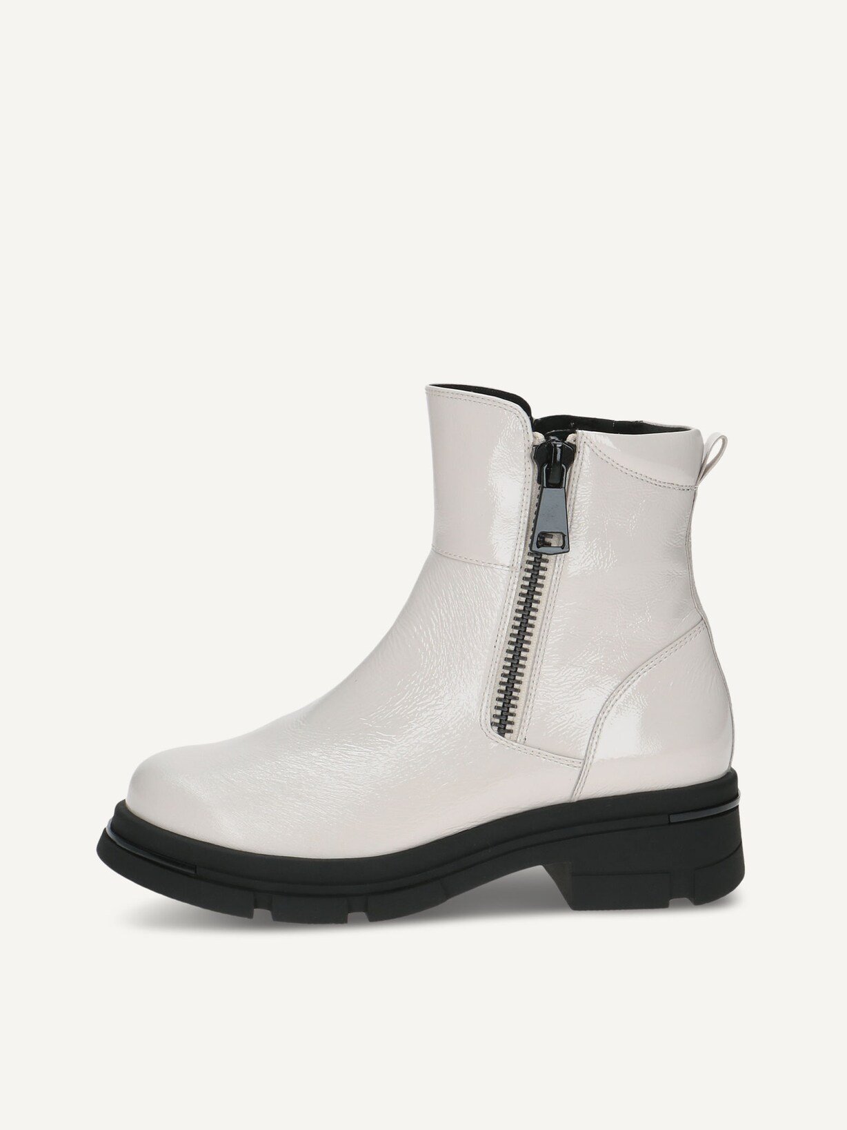 Caprice, Bottine en cuir - blanc WHITE NAPLAK, image 1 sur 5