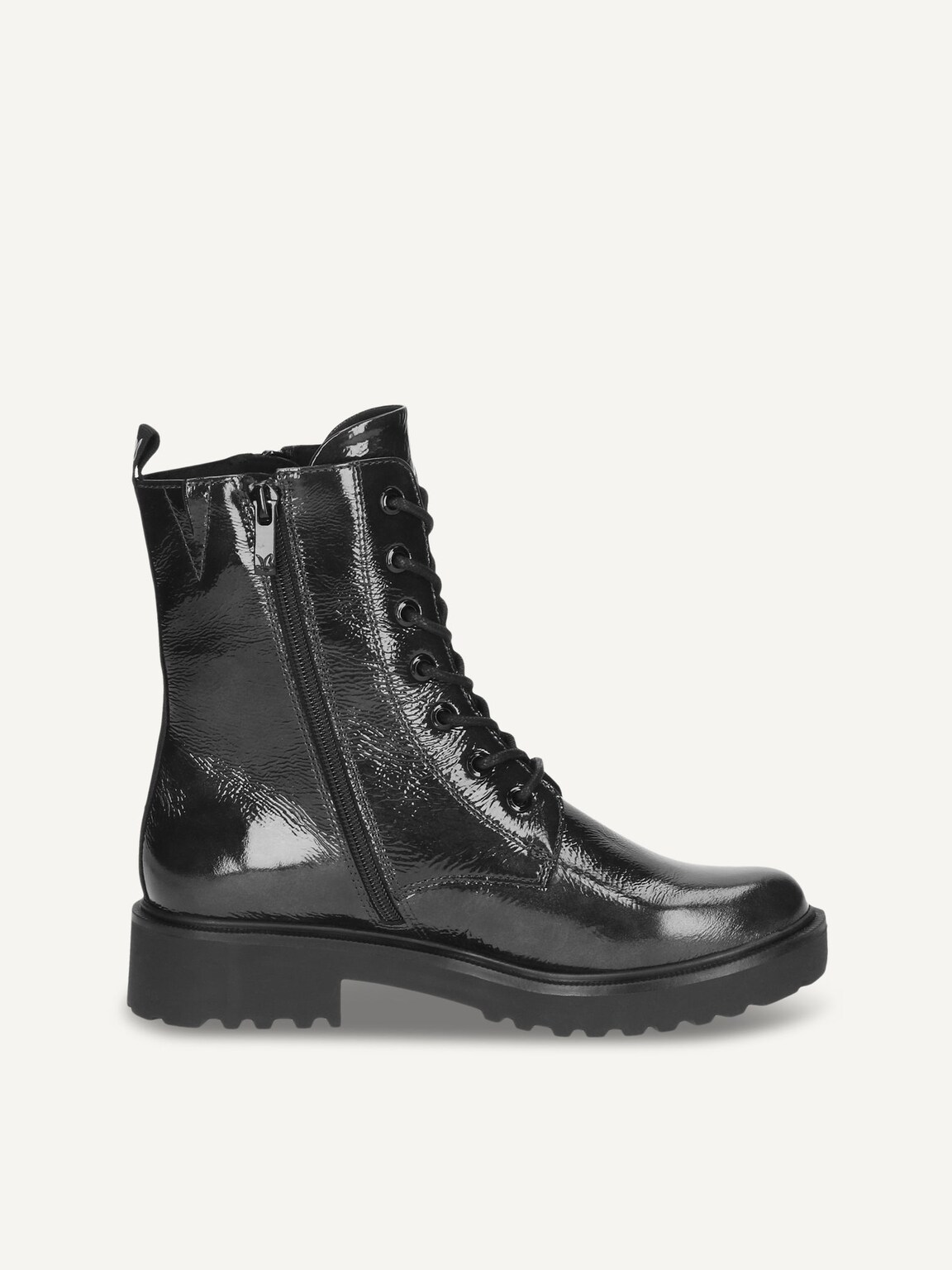 Caprice, Leather Bootie - black BLACK NAPLAK, image 4 of 6