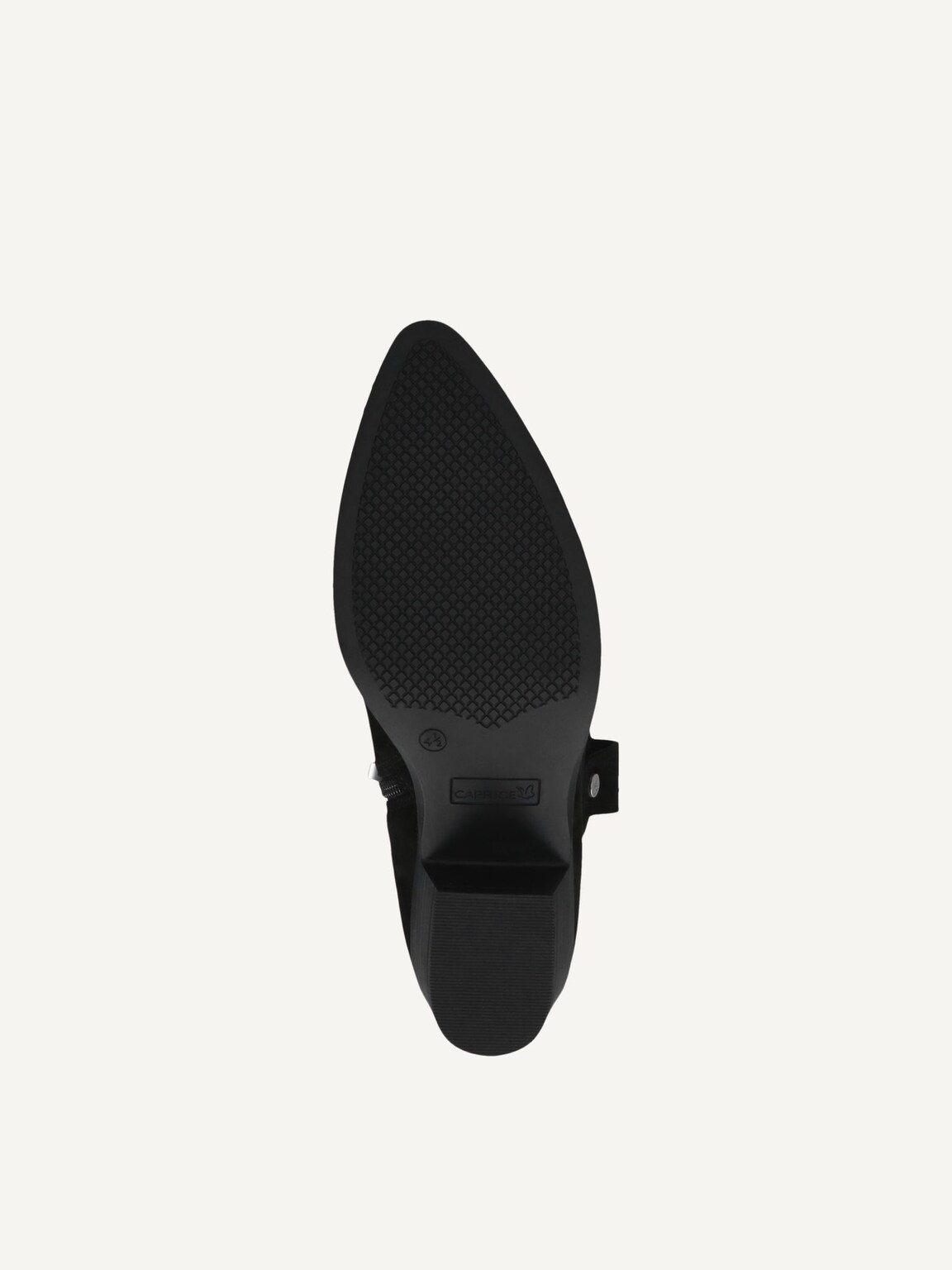 Caprice, Leather Bootie - black BLACK SUEDE, image 4 of 5