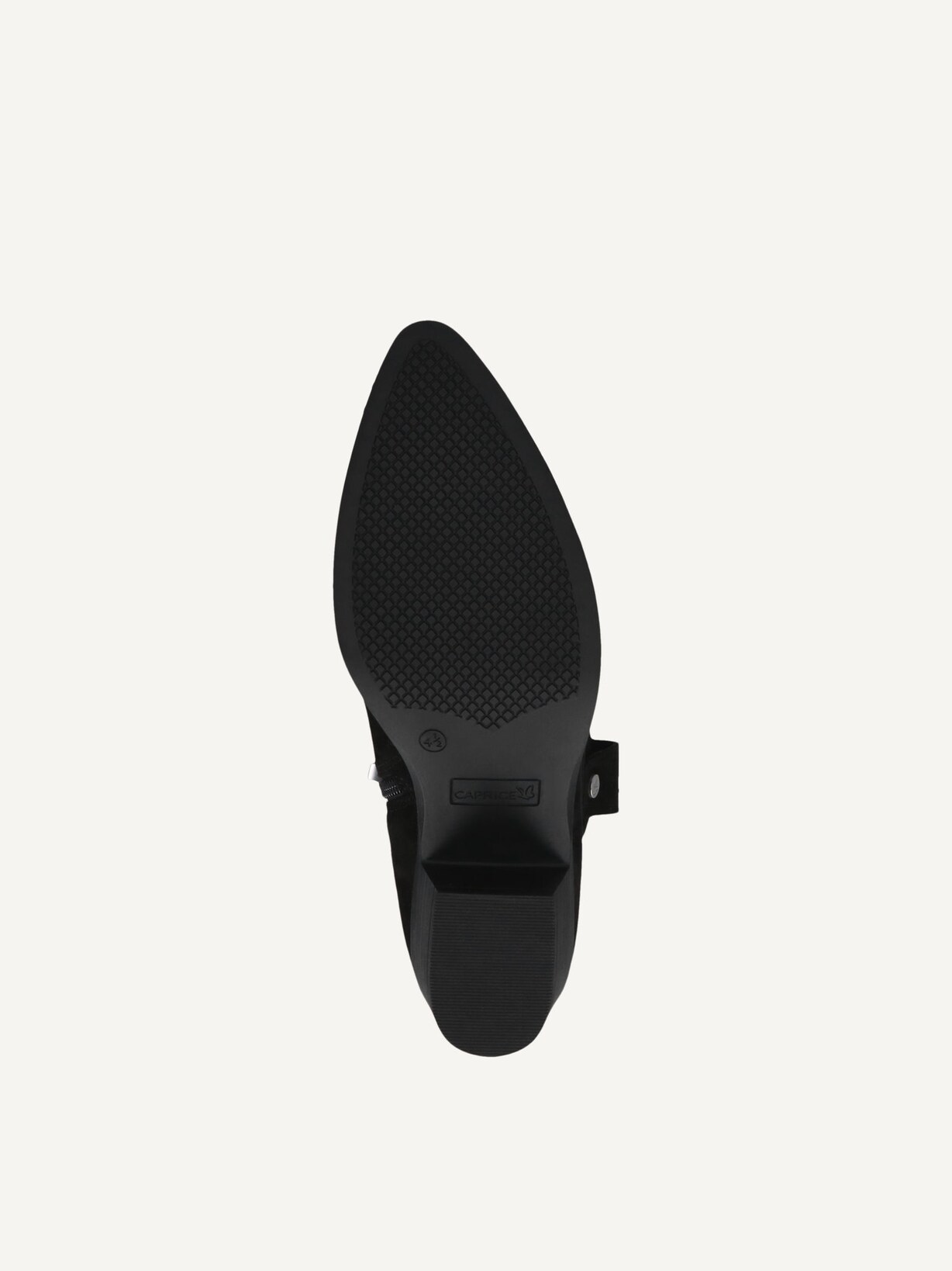 Caprice, Bottine en cuir - noir BLACK SUEDE, image 5 sur 5