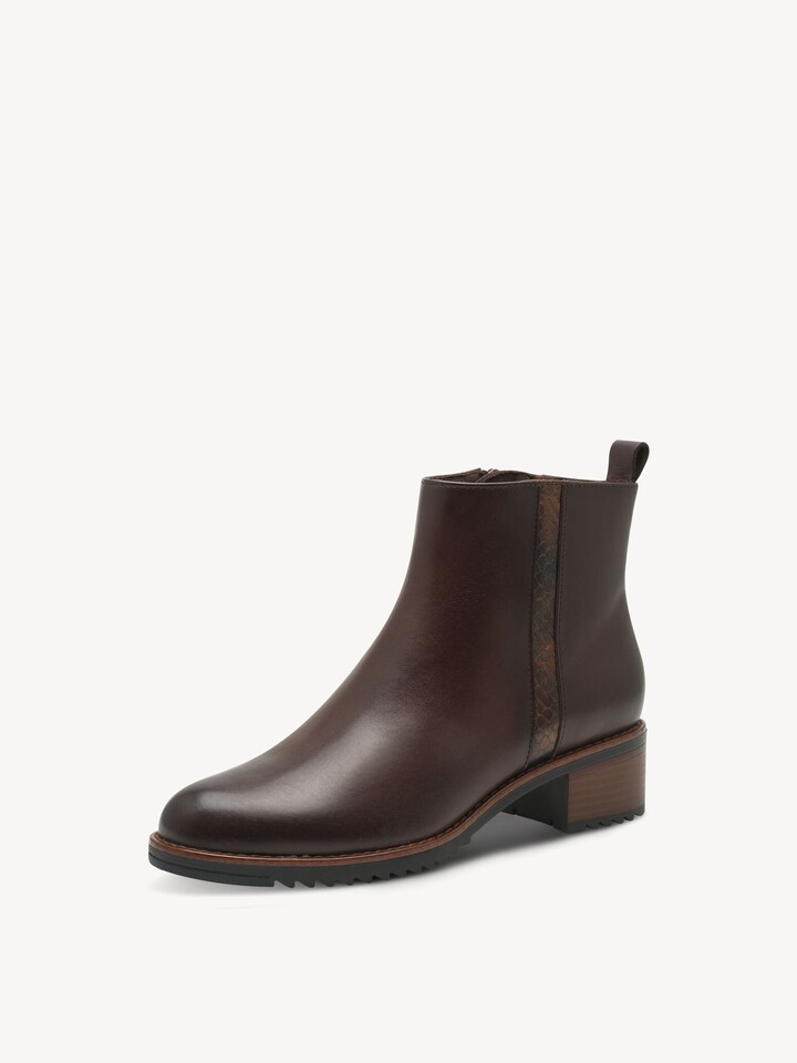 Marco Tozzi, Stiefelette - braun MOCCA COMB
