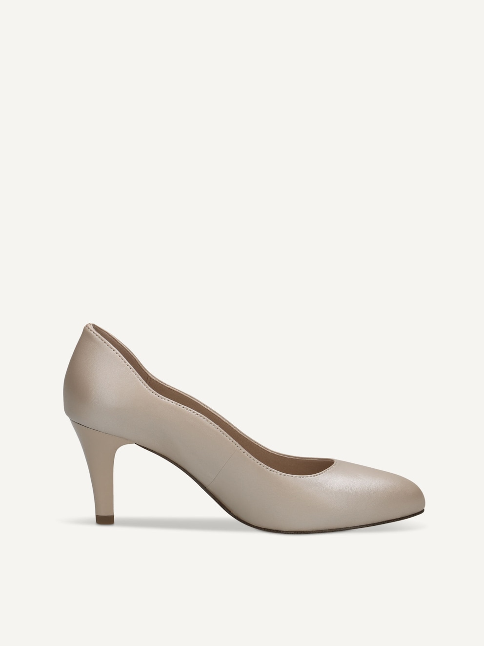 Caprice, Escarpin en cuir - gris STONE PERLATO, image 4 sur 6