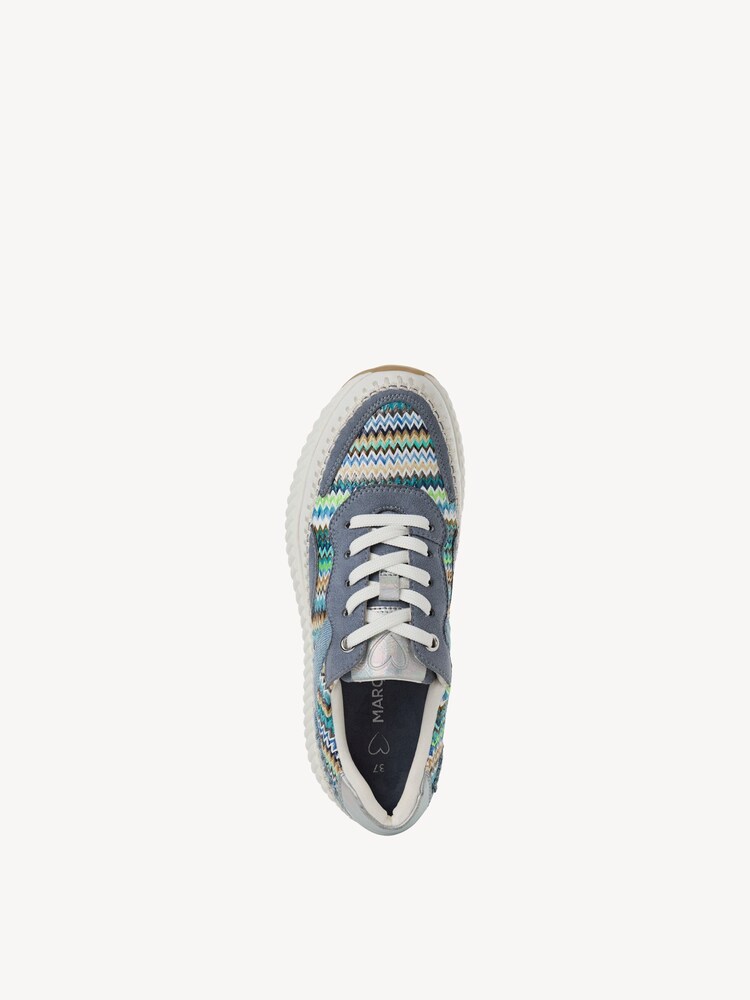Marco Tozzi, Sneaker - bianco WHITE COMB, immagine 3 di 6