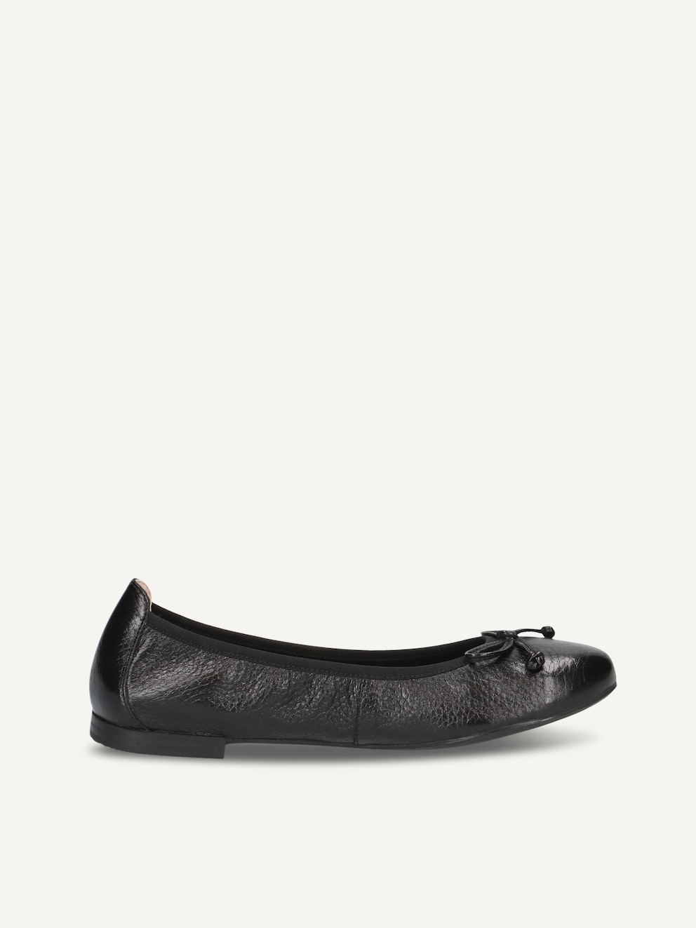 Caprice, Ballerine en cuir - noir BLACK DEER, image 3 sur 5
