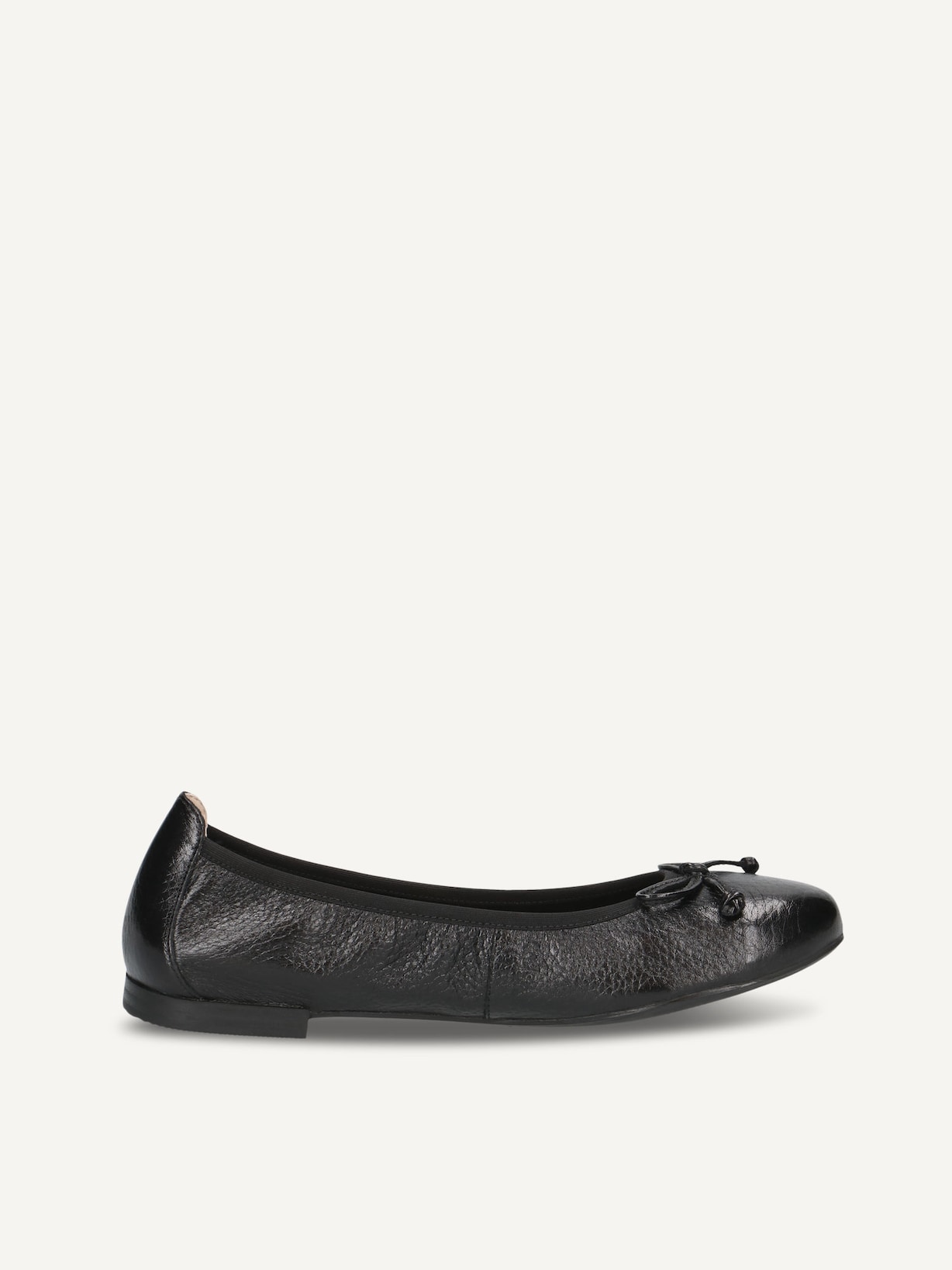 Caprice, Ballerine en cuir - noir BLACK DEER, image 3 sur 5