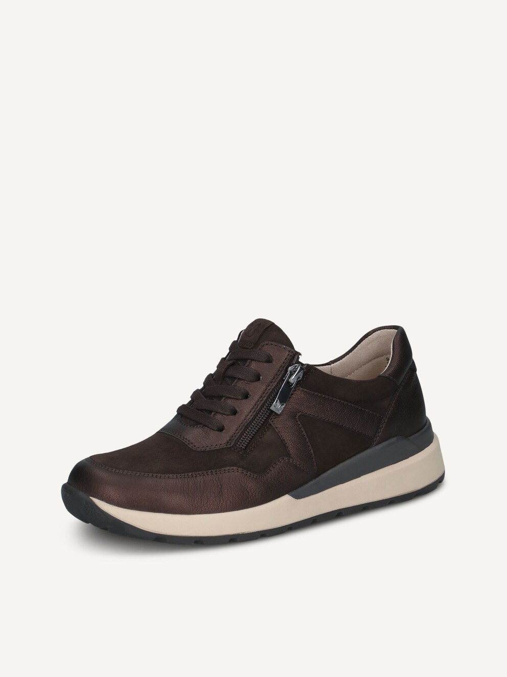 Caprice, Sneaker - marrone DK BROWN COMB, immagine 2 di 5