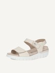 Not selected, Caprice, Leather Sandal - beige CREAM PERLATO