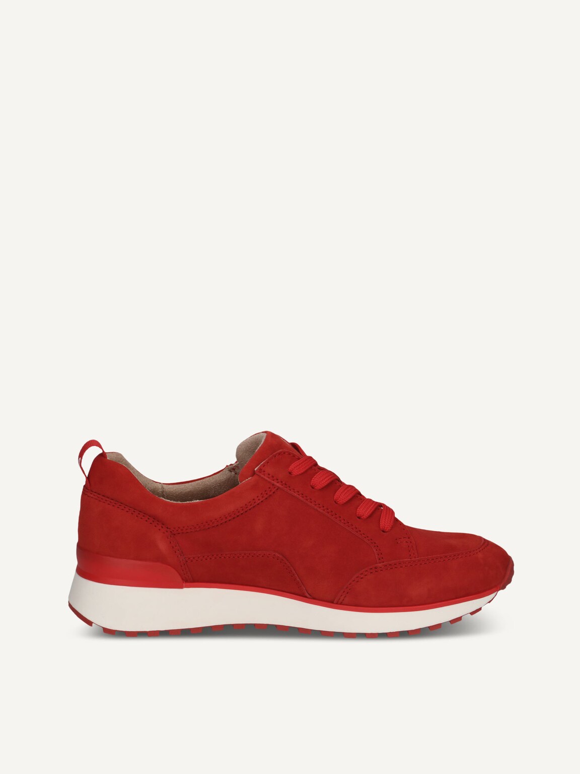 Caprice, Leather Sneaker - red RED SUEDE, image 3 of 5