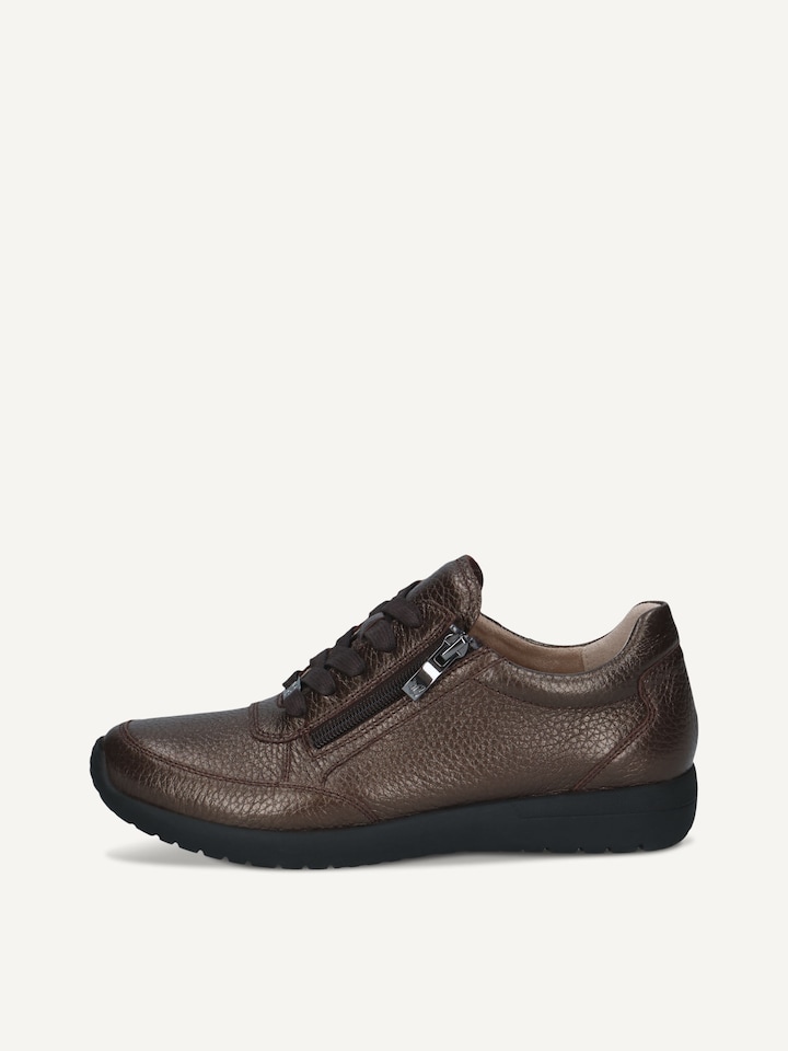 Caprice, Lederhalbschuh - braun DK BR PER.DEER