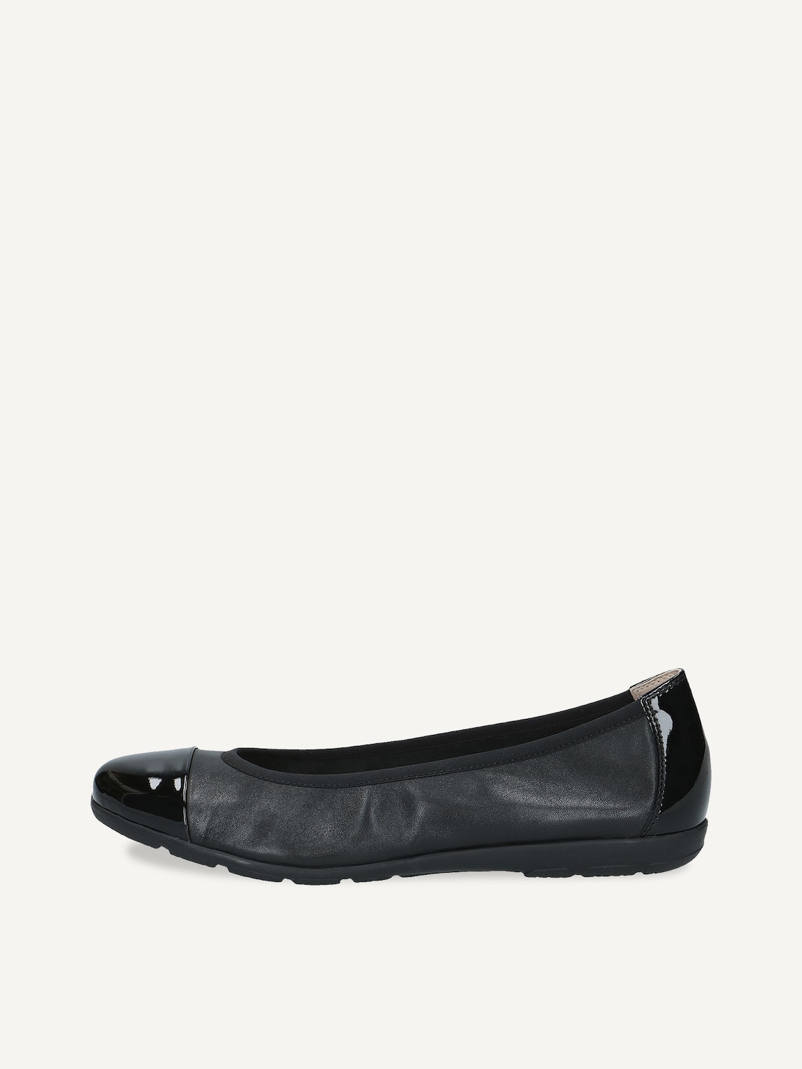 Caprice, Leather Ballerina - black BLACK COMB, image 2 of 5