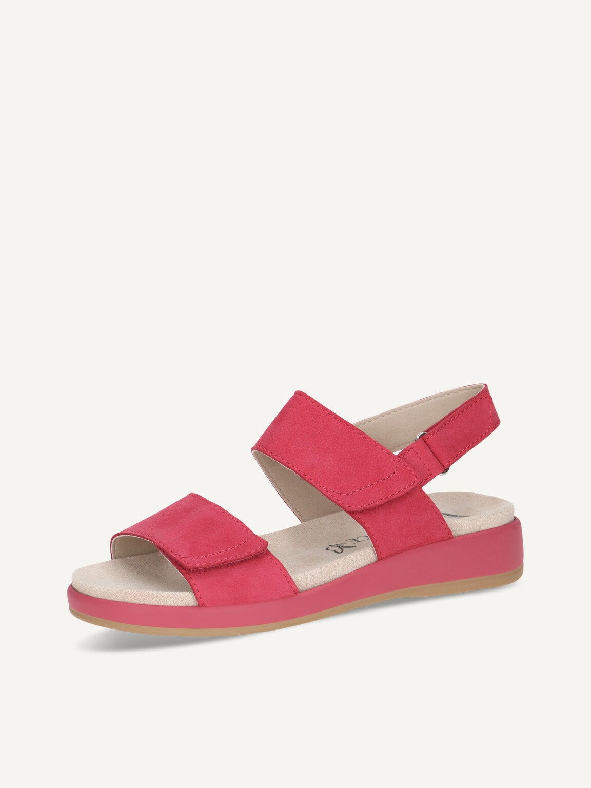 Caprice, Leather Sandal - pink PINK NUBUC, image 1 of 6